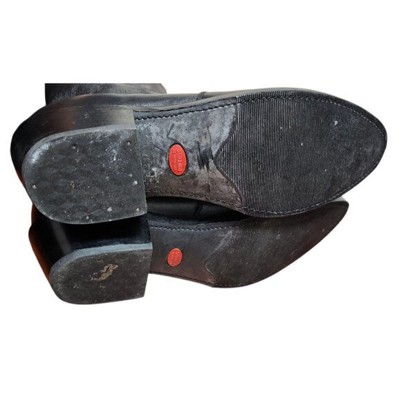 Durango TR820 Leather Biker Western Cowboy Ankle Boots Extra Wide Men's 9 EE - Picture 11 of 12